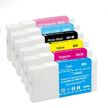 T43W 1- T43W6 Kompatibilne spremnike za tintu za Epson Surelab SL-D880