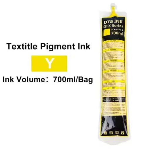 700ML Textile Ink Bag For Brother GTXPRO Series